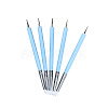 Silicone Double Head Nail Art Dotting Tools AJEW-L072-54A-2