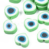 Handmade Polymer Clay Beads CLAY-T019-08B-1