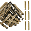 30Pcs Iron Cord Ends IFIN-FH0001-89-1