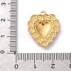 304 Stainless Steel Enamel Pendants STAS-D362-01G-02-3
