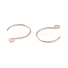 Ion Plating(IP) 304 Stainless Steel Earring Hooks STAS-L216-02A-RG-3