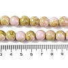 Baking Paint Glass Bead Strands GLAA-H031-01C-06-5
