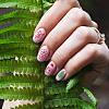 Stainless Steel DIY Nail Art Templates MRMJ-WH0092-052-5