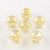 Round AB Color Transparent Acrylic Beads LS-TACR-D005-20mm-07-1