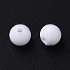 Opaque Acrylic Beads X-MACR-S370-C8mm-01-2