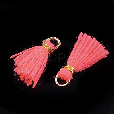 Polycotton(Polyester Cotton) Tassel Pendant Decorations FIND-S281-33-1