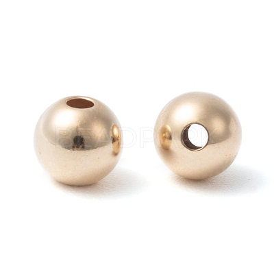 Yellow Gold Filled Beads KK-G156-5mm-1-1