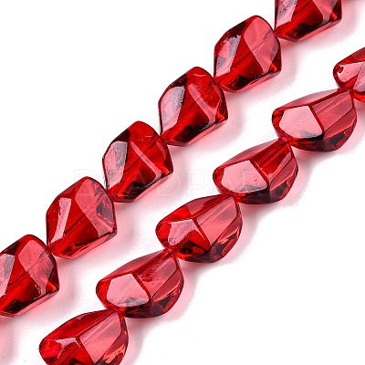 Electroplate Glass Beads Strands X-EGLA-N012-05A-1