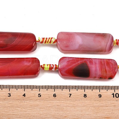Natural Yellow Agate Beads Strands G-H342-B05-01-1