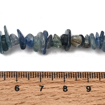 Natural Kyanite/Cyanite/Disthene Chip Beads Strands G-E271-78-1