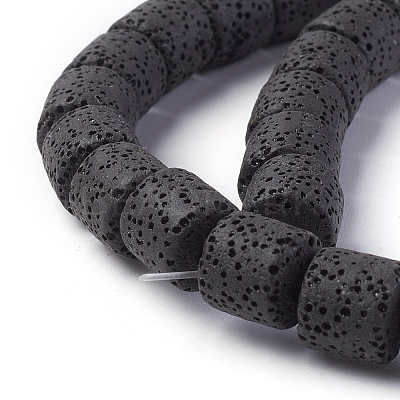 Natural Lava Rock Beads Strands G-F671-04B-11-1