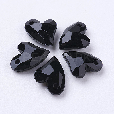 Opaque Acrylic Charms LS-X-MACR-G055-11mm-01-1