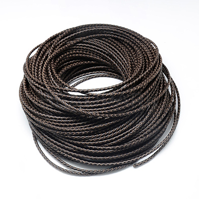 Leather Braided Cord WL-Q005-3mm-12-1