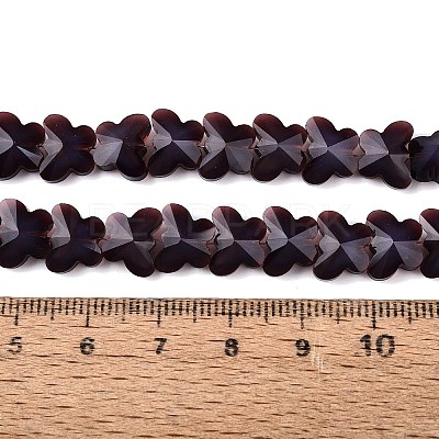 Opaque Glass Beads Strands GLAA-N073-01J-1