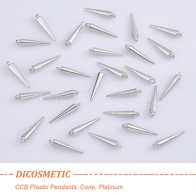 CCB Plastic Pendants CCB-DC0001-01-1