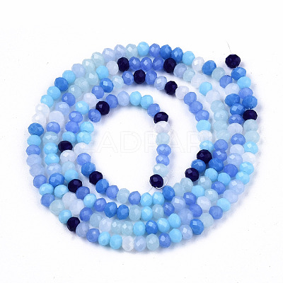 Opaque Glass Beads Strands X-GLAA-T006-07-A01-1
