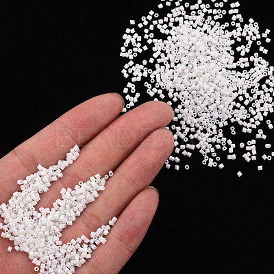 Glass Bugle Beads SEED-S032-18A-401-1