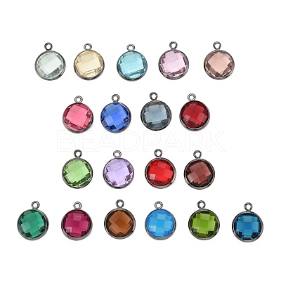 Glass Charms KK-C228-02B-M4-1