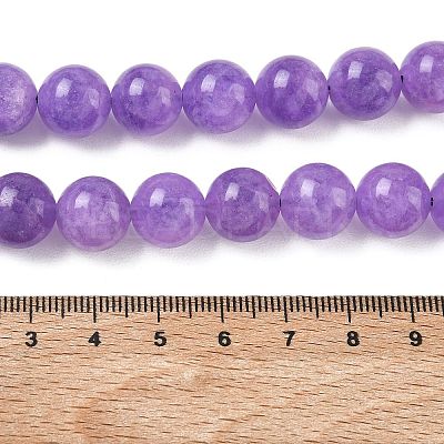 Dyed Natural Malaysia Jade Beads Strands G-G021-01D-01-1