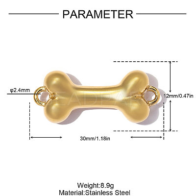 304 Stainless Steel Pendants SA-OY002-02G-01-1