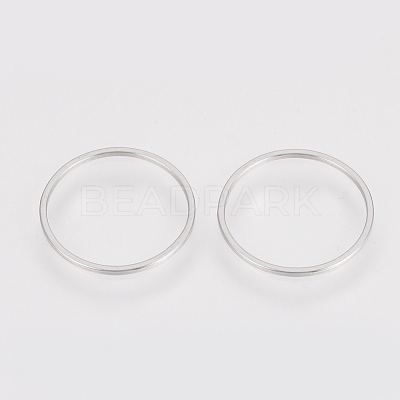 Tarnish Resistant 304 Stainless Steel Linking Ring STAS-S079-13A-1
