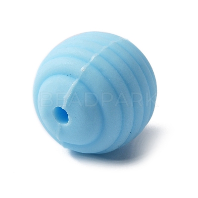 Food Grade Eco-Friendly Silicone Beads LS-SIL-WH0008-06C-1