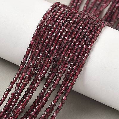 Natural Garnet Beads Strands G-RM241221-K26-1