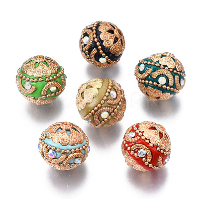 Handmade Indonesia Beads IPDL-E010-10-G-1