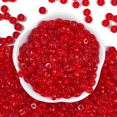 Transparent Colours Glass Seed Beads X1-SEED-P008-01A-01-1