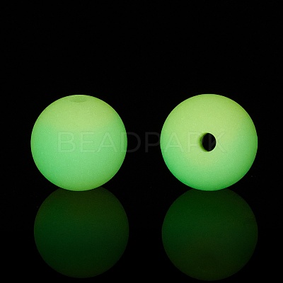Two Tone Luminous Silicone Beads SIL-I002-01A-1