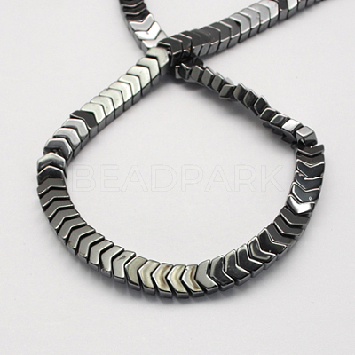 Non-magnetic Synthetic Hematite Beads Strands G-Q895-17-1