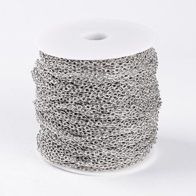 Nickel Free Iron Textured Cable Chains CHT104Y-N-1