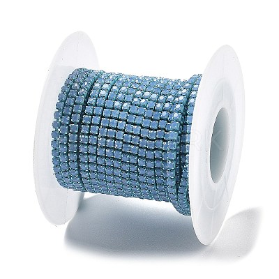 Iron Rhinestone Glass Cup Chain CH-U001-01U-1