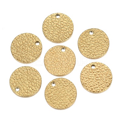 Ion Plating(IP) 304 Stainless Steel Charms STAS-I157-08B-G-1
