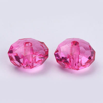 Transparent Acrylic Beads TACR-Q258-22mm-V08-1