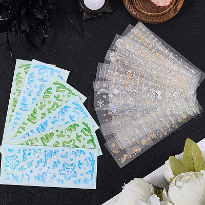 PET Waterproof Decorative Stickers DIY-CP0011-66-1
