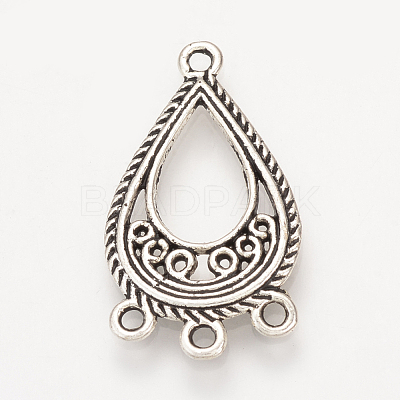 Tibetan Style Alloy Chandelier Components X-TIBEP-S312-42AS-NR-1