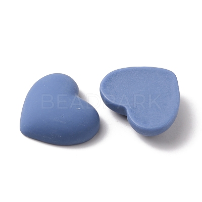 Opaque Resin Cabochons RESI-WH0021-39L-1