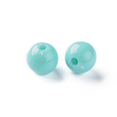 Opaque Acrylic Beads MACR-S370-C8mm-SS2107-1