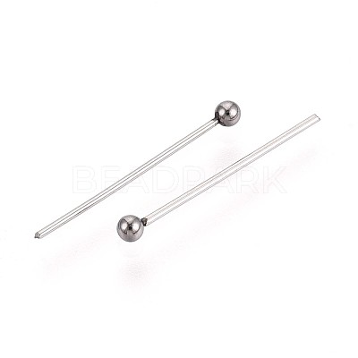 304 Stainless Steel Head Pins STAS-T065-18mm-20P-1