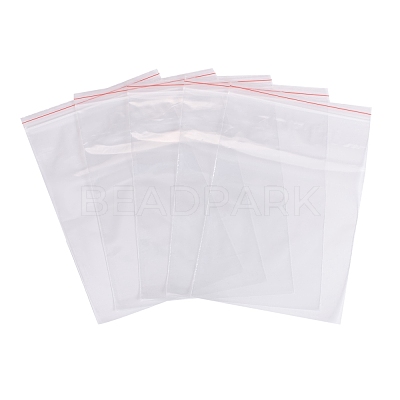 Plastic Resealable Packaging Bags OPP-Q002-17x25cm-1