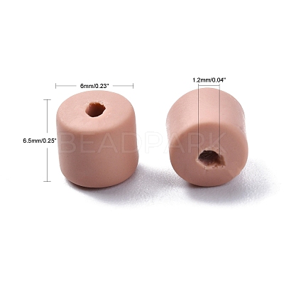 Handmade Polymer Clay Bead Strands CLAY-ZX006-01-135-1
