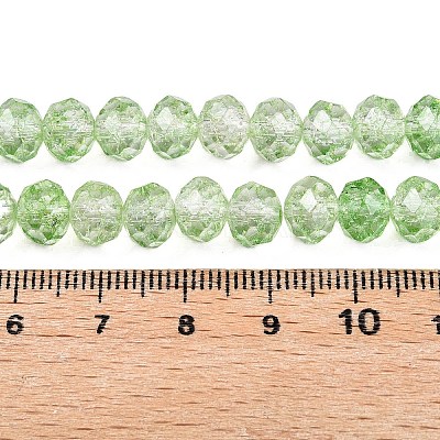 Transparent Glass Beads Strands GLAA-T023-6mm-A02-1