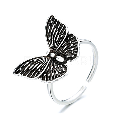 Butterfly Brass Cuff Open Rings for Women FS-WG2181B-01-1