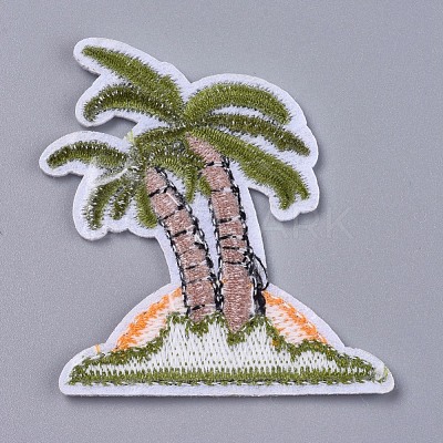 Computerized Embroidery Cloth Iron On/Sew On Patches DIY-D030-D09-1