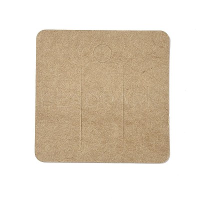 Square Paper Hair Clip Display Cards DIY-B061-01A-04-1