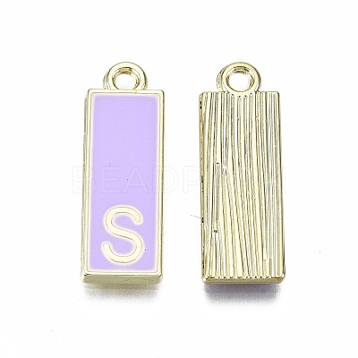 26Pcs 26 Style Alloy Enamel Pendants ENAM-SZ0001-49LG-1
