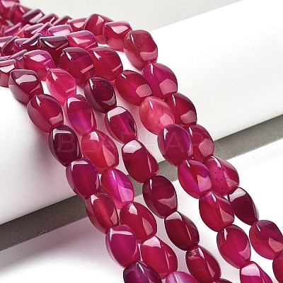 Natural Agate Beads Strands G-G172-01E-1