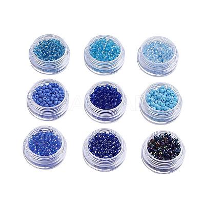 8/0 Glass Seed Beads DIY-X0272-3mm-02-1