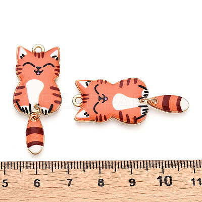 Alloy Enamel Pendants FIND-Q102-12G-1